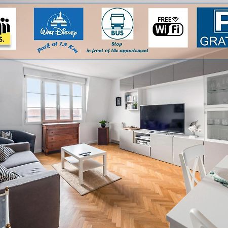Appartement Familial Disney Val D'Europe La Vallee, Wifi Et Parking Серри Экстерьер фото